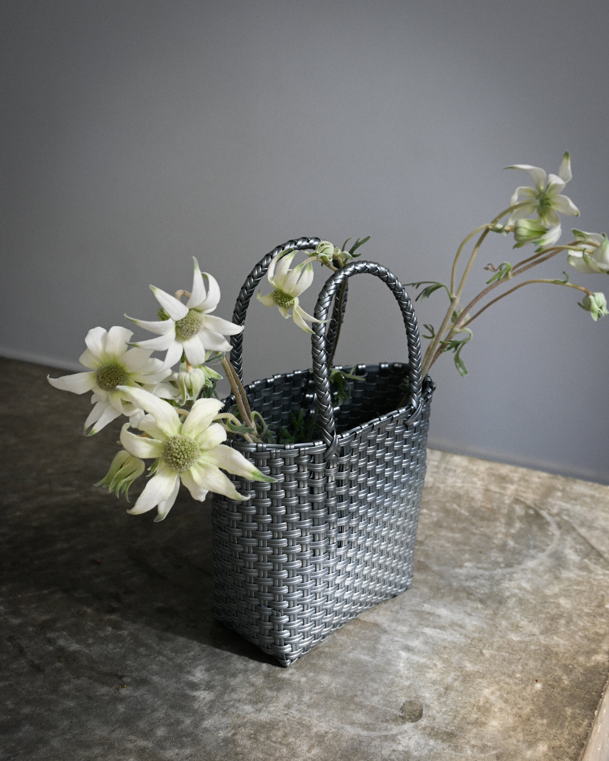 Micro Tote - Argento