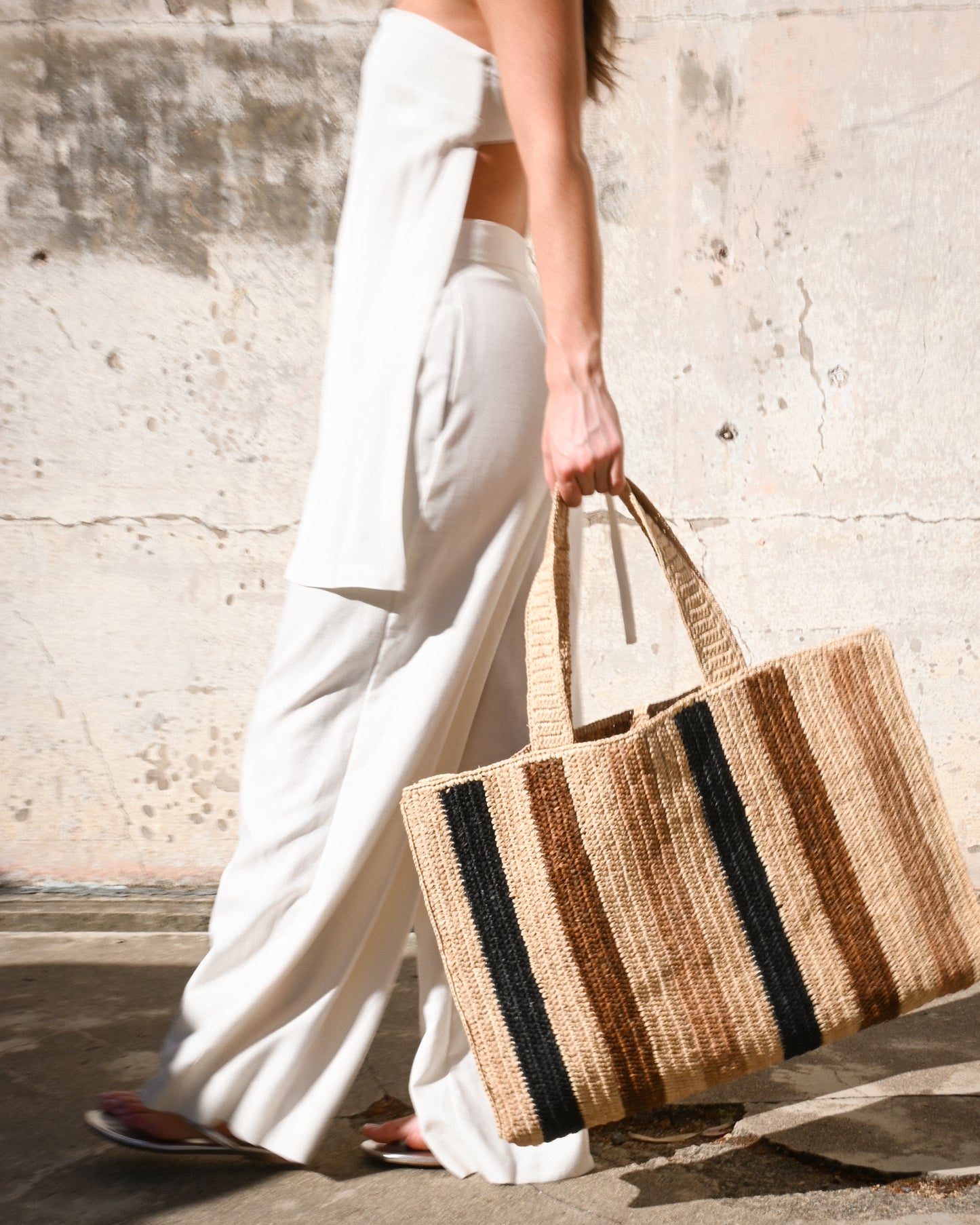 Zitti Raffia Bag - Tiramisu