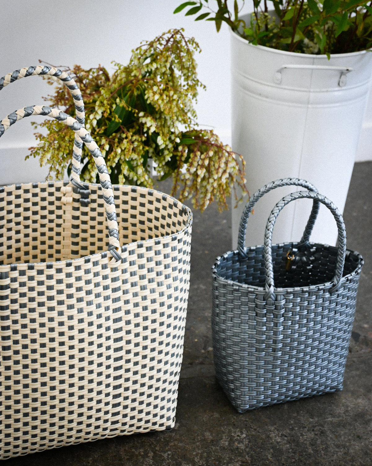 Micro Tote - Argento
