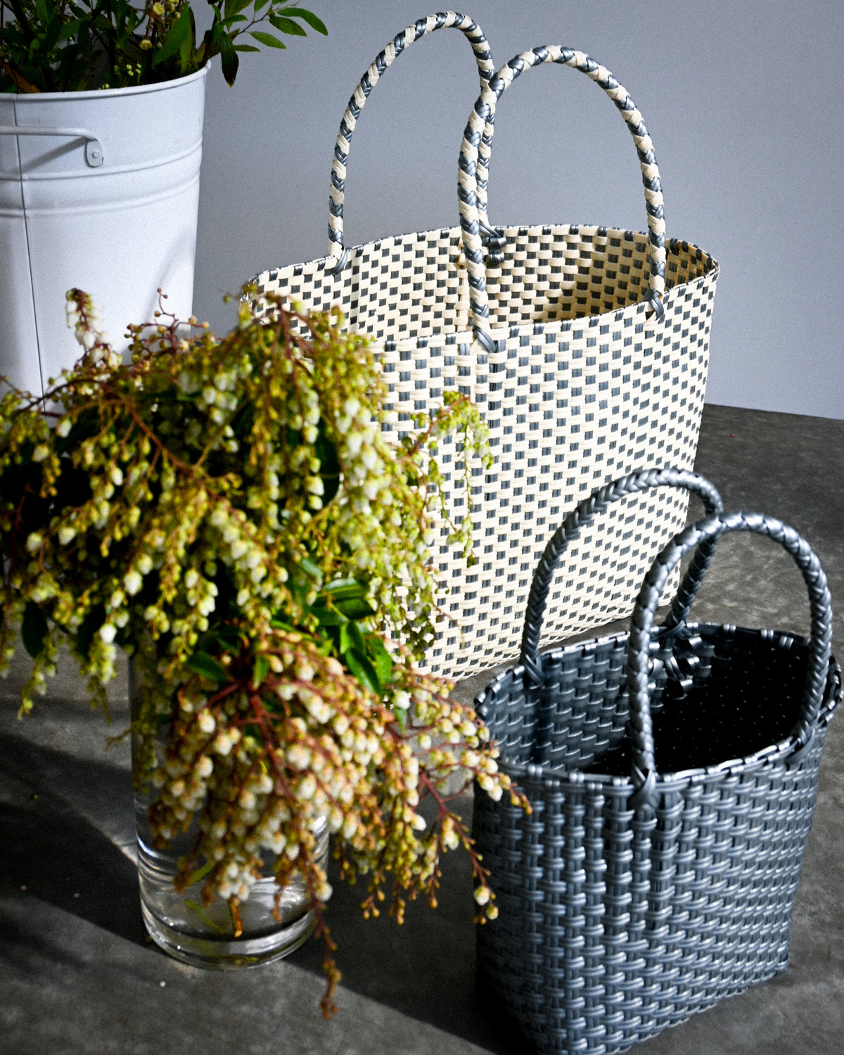 Micro Tote - Argento