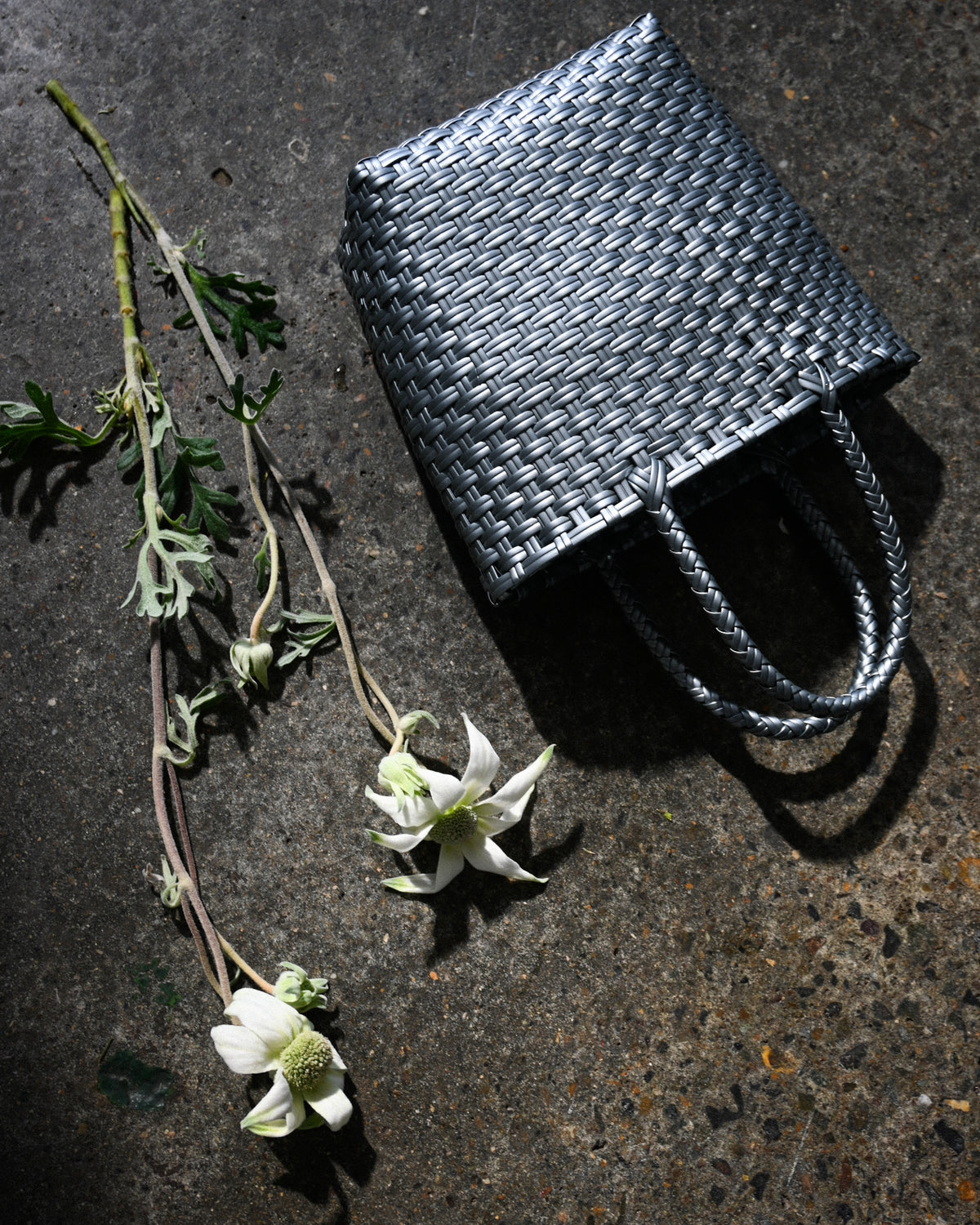 Micro Tote - Argento