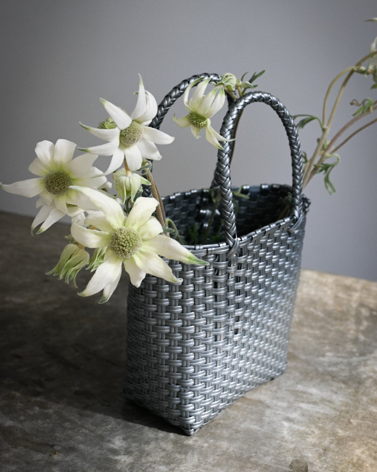 Micro Tote - Argento