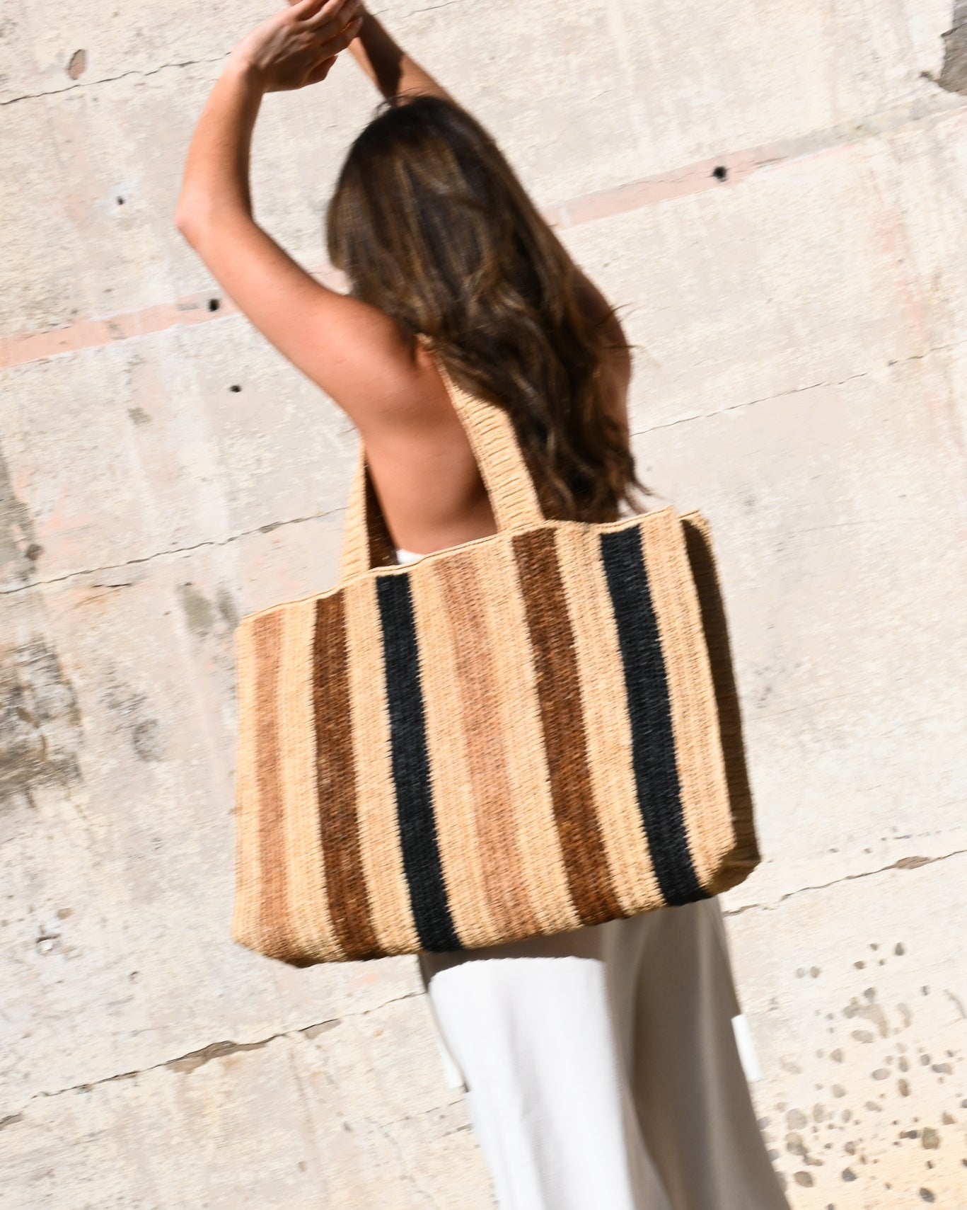 Zitti Raffia Bag - Tiramisu