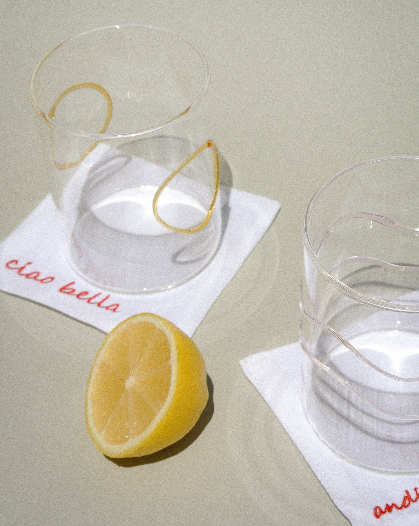 DECO glasses arlecchino - Set of 6