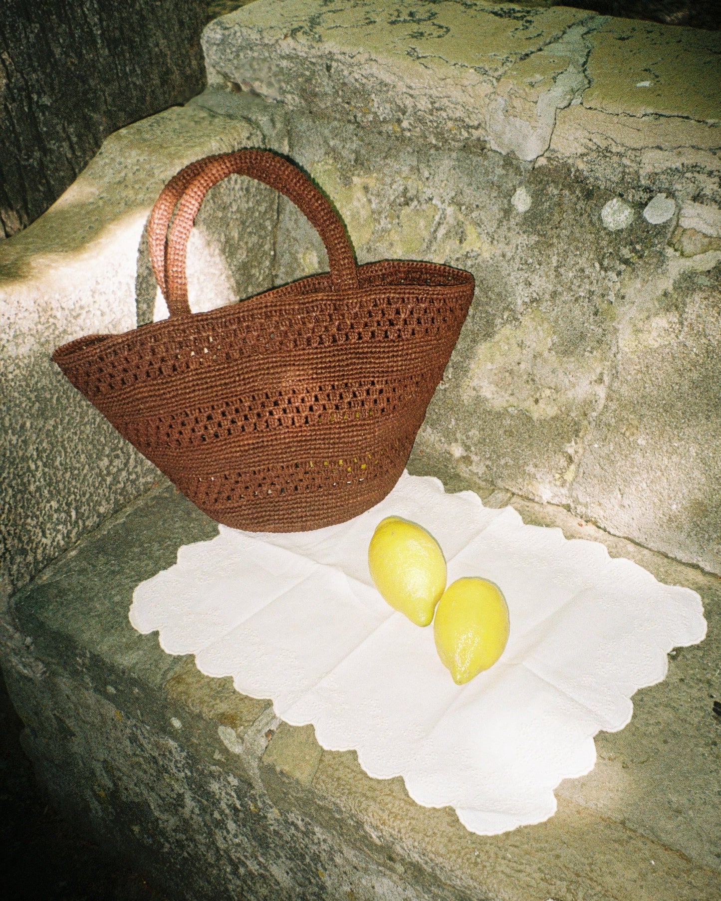 Penne Raffia Bag - Cioccolato (PRE ORDER)