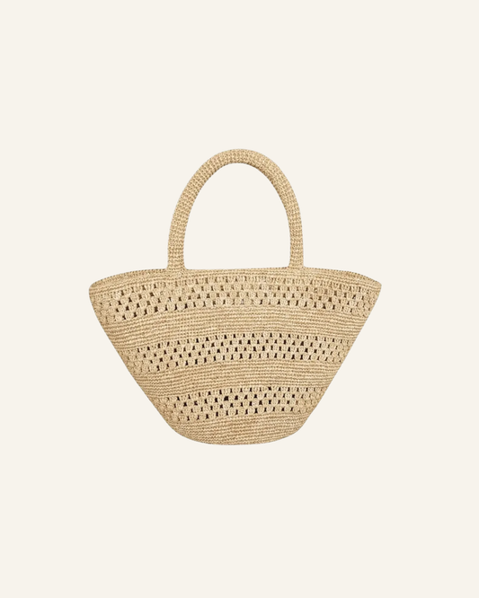 Penne Raffia Bag - Natura