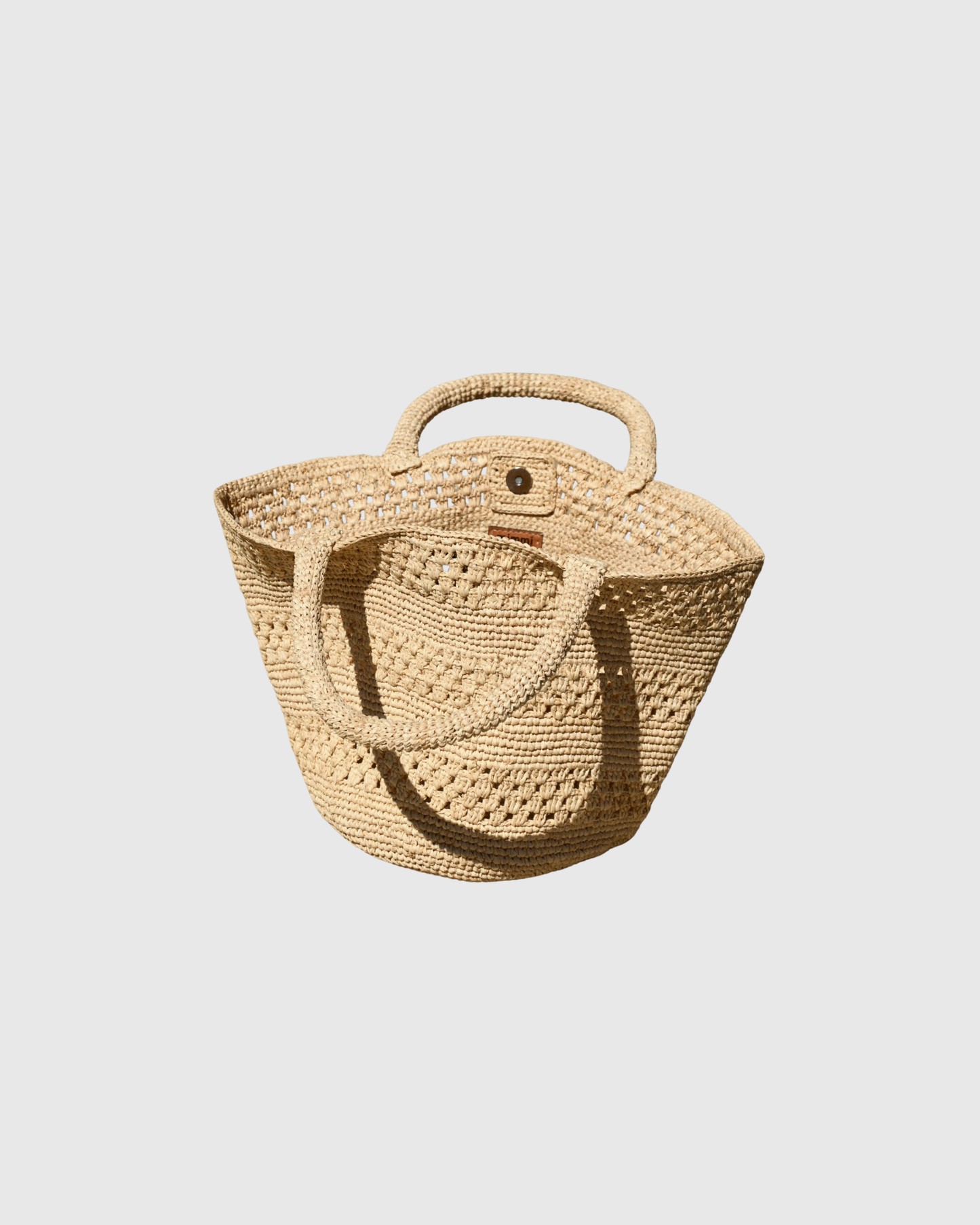 Penne Raffia Bag - Natura