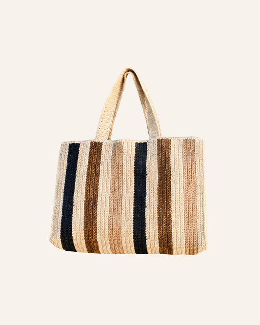 Zitti Raffia Bag - Tiramisu