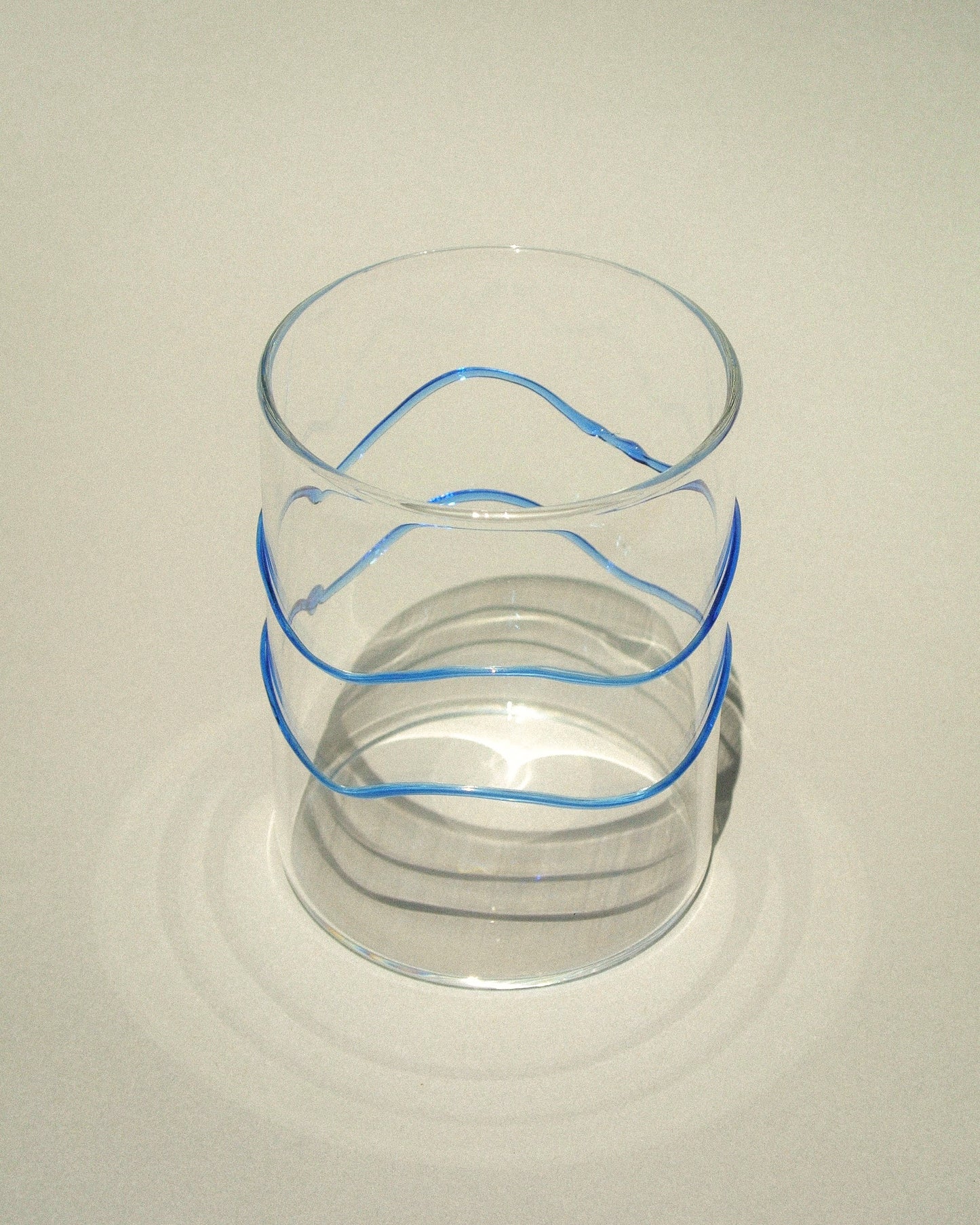 PRE ORDER: DECO glasses blue - Set of 6