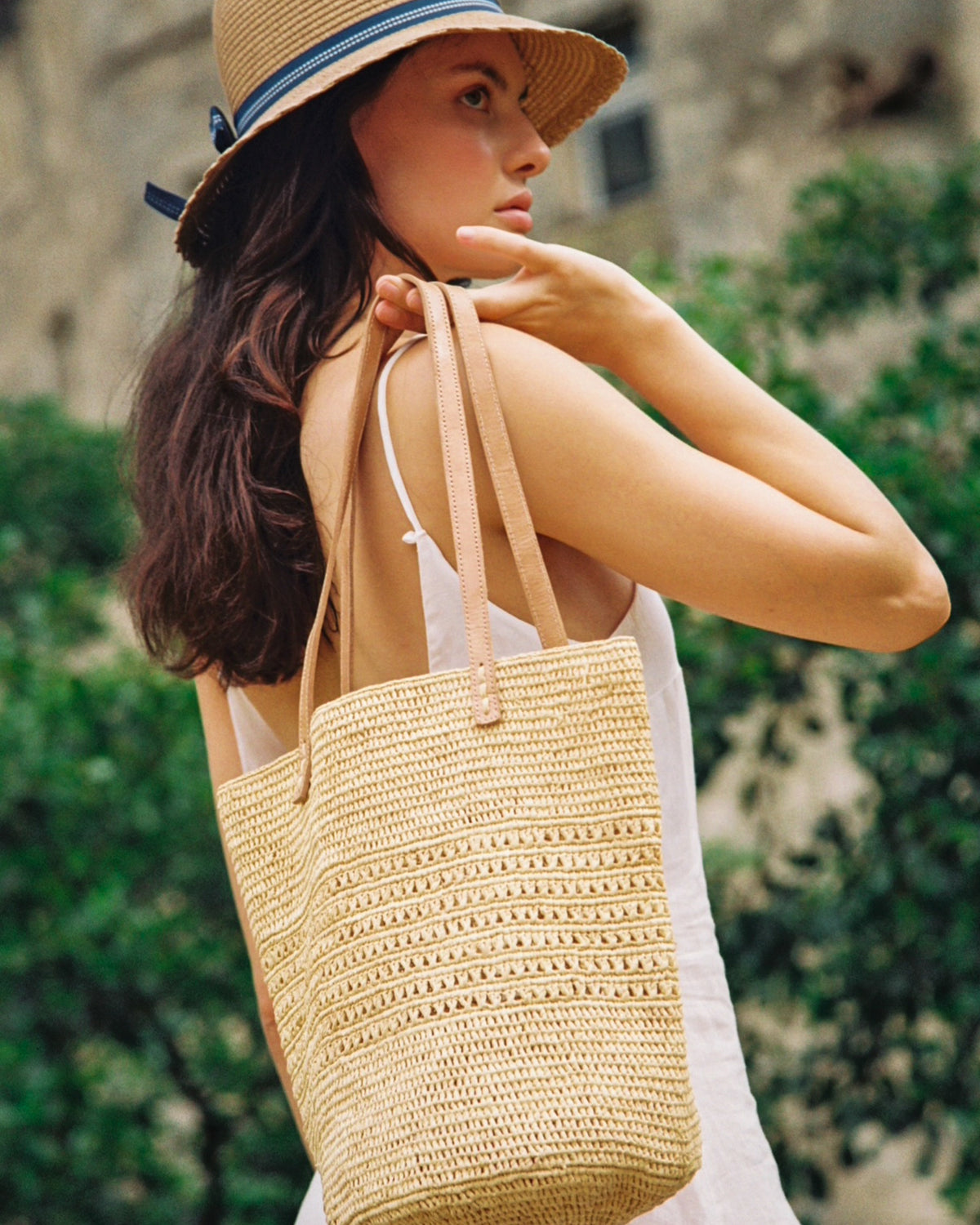 PRE ORDER: Ditalini Raffia Bag