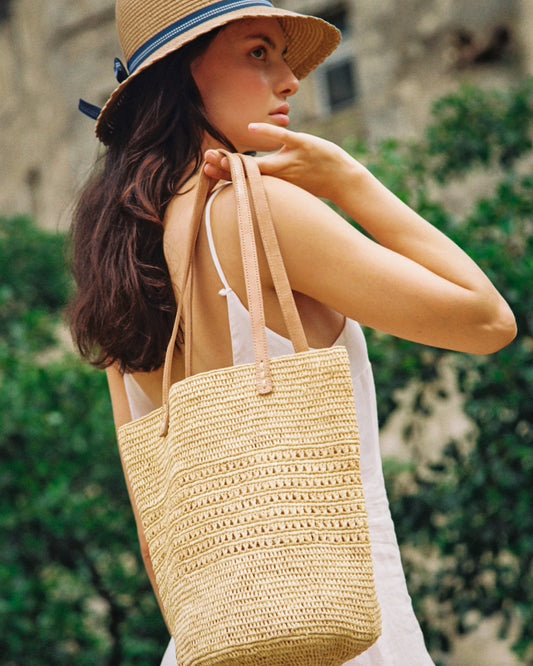 PRE ORDER: Ditalini Raffia Bag