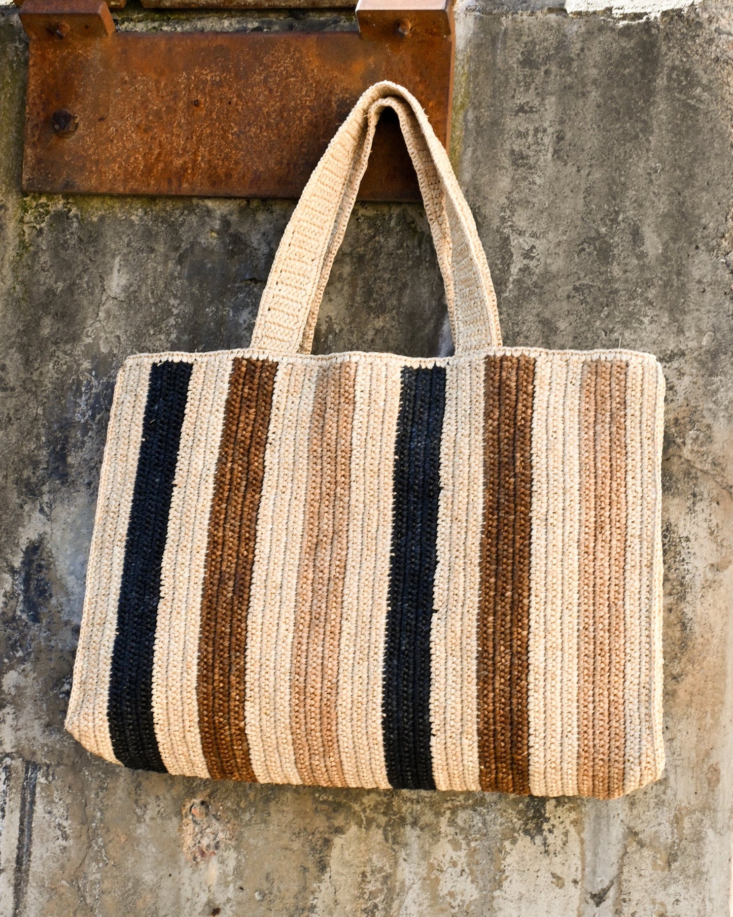 Zitti Raffia Bag - Tiramisu