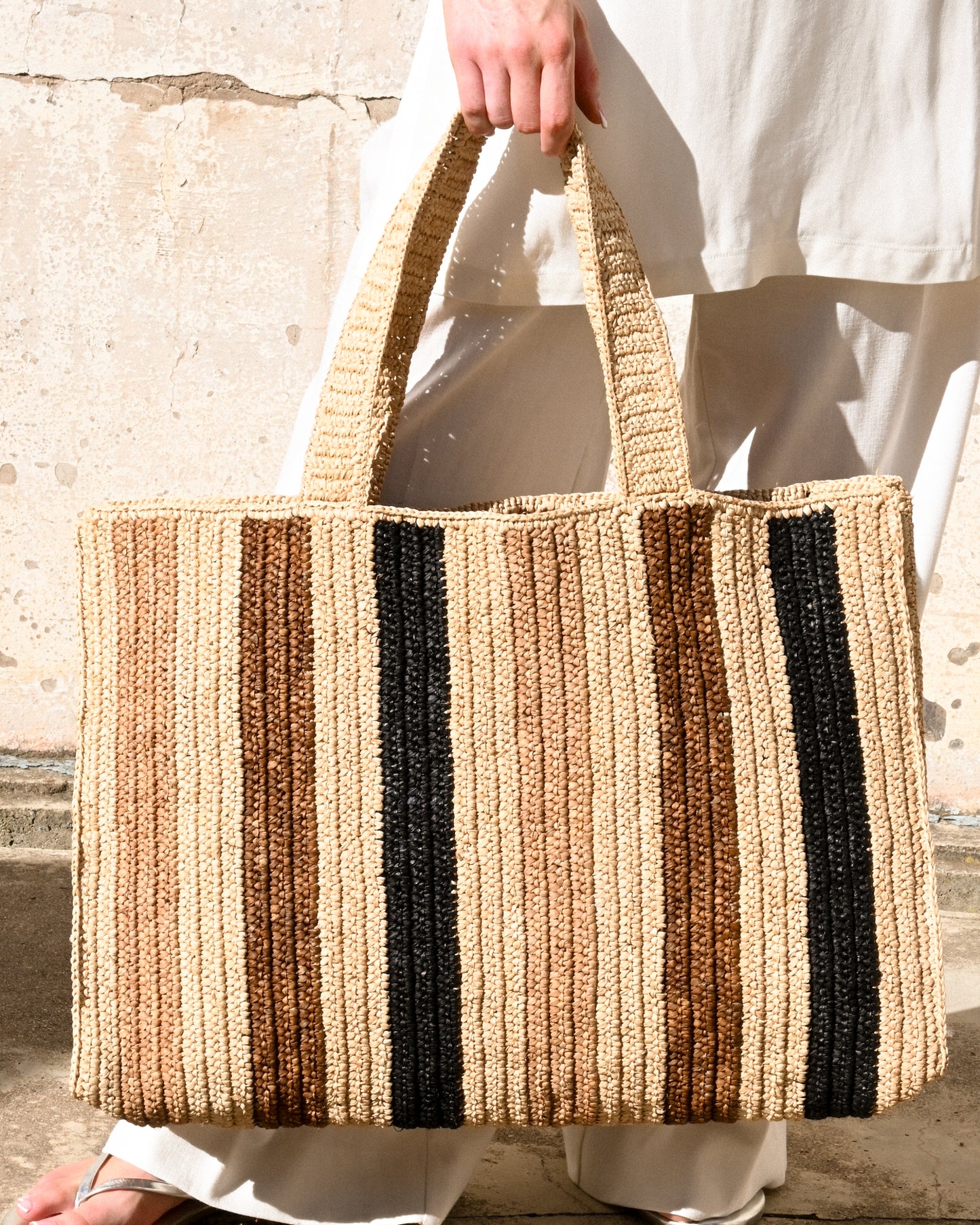 Zitti Raffia Bag - Tiramisu