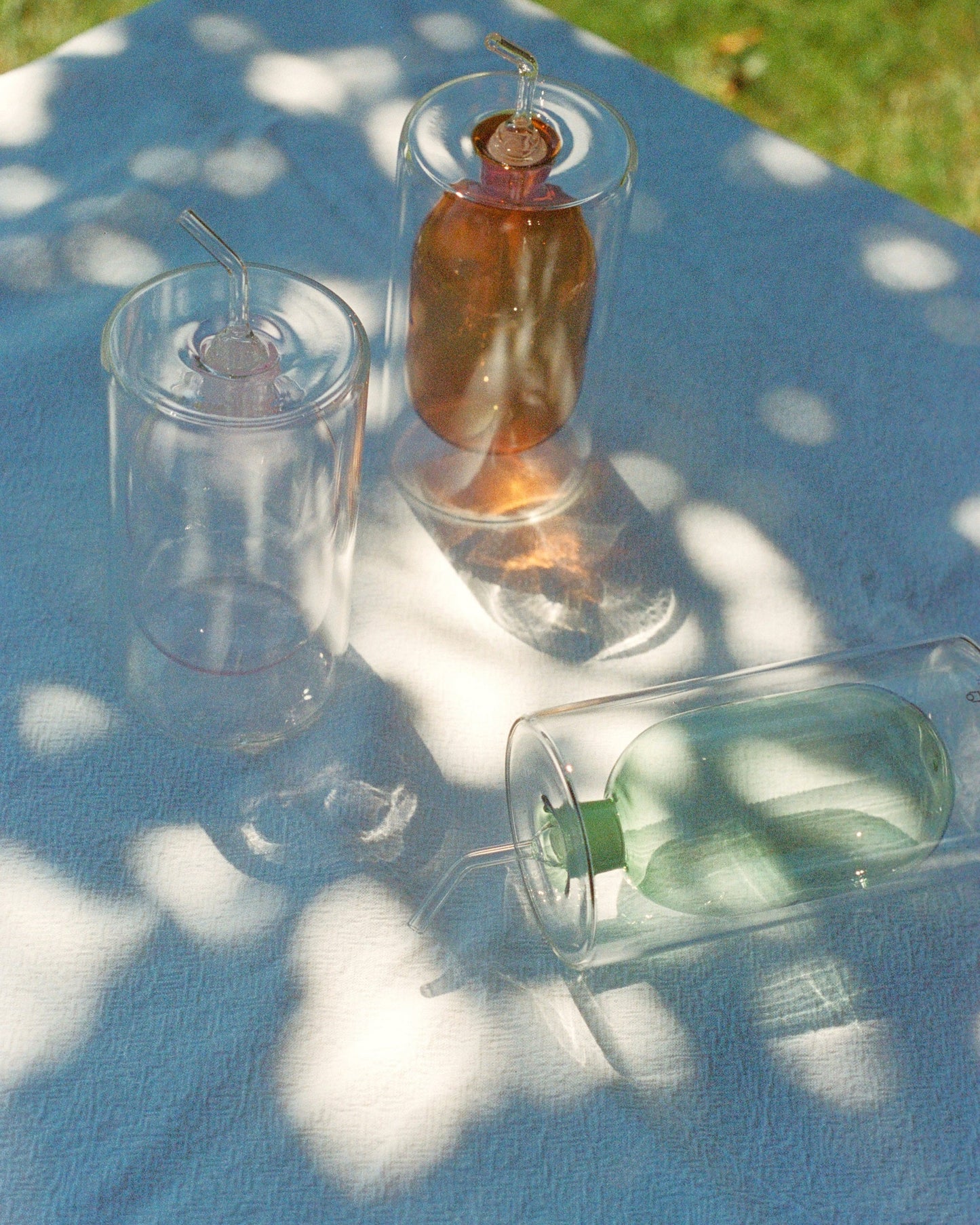 Olive Oil Bottle - Amber