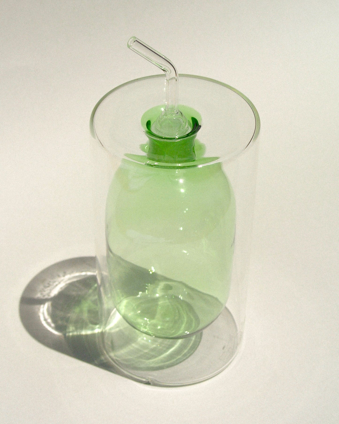 Olive Oil Bottle - Green