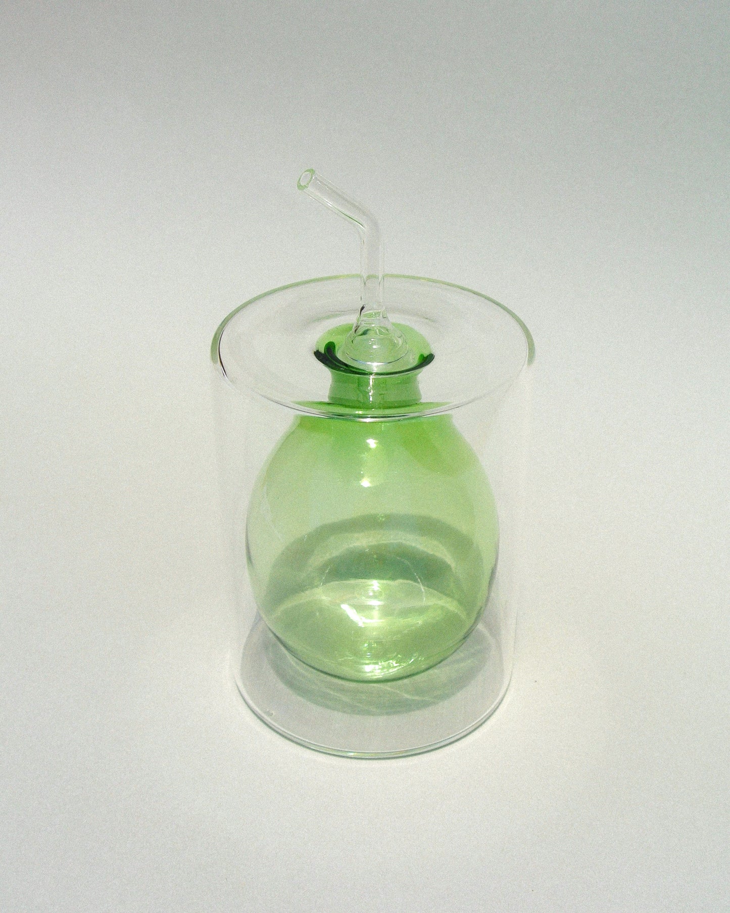 Olive Oil Bottle Small - Green