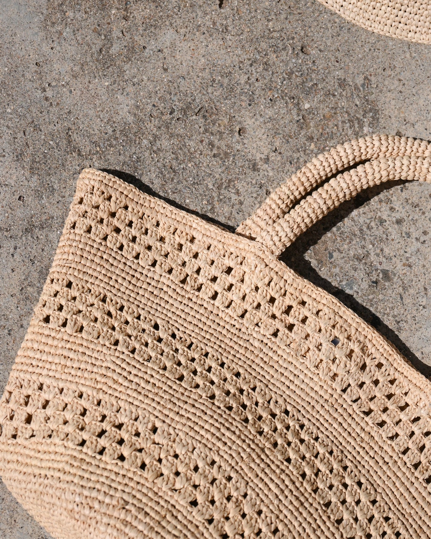 Penne Raffia Bag - Natura
