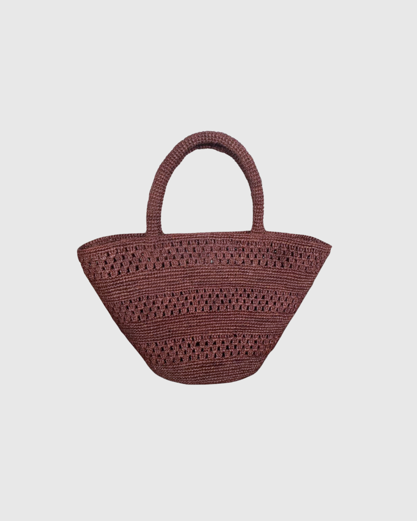 Penne Raffia Bag - Cioccolato (PRE ORDER)