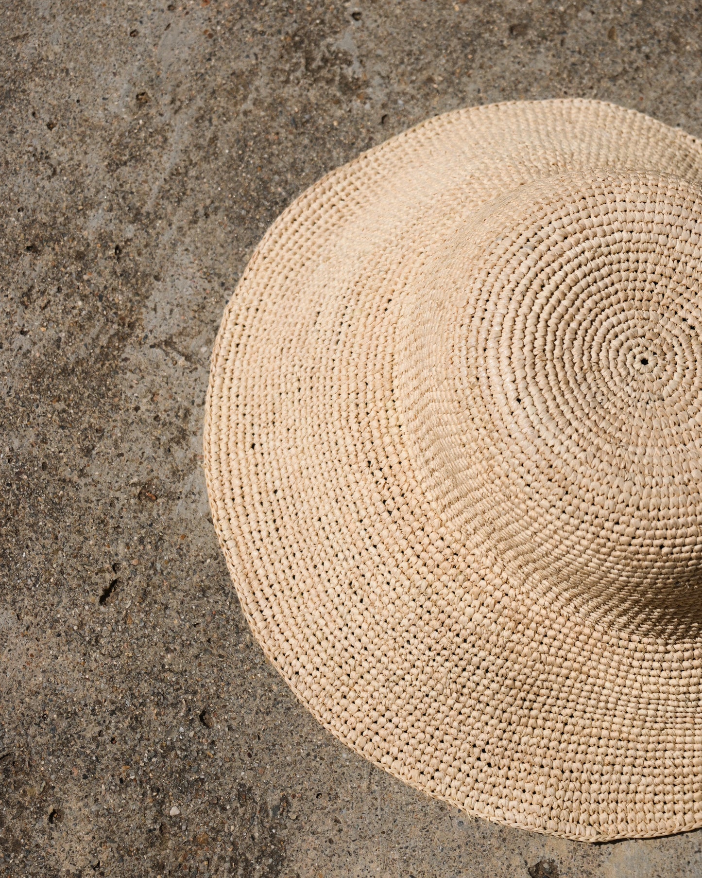Raffia Sun Hat - Natura