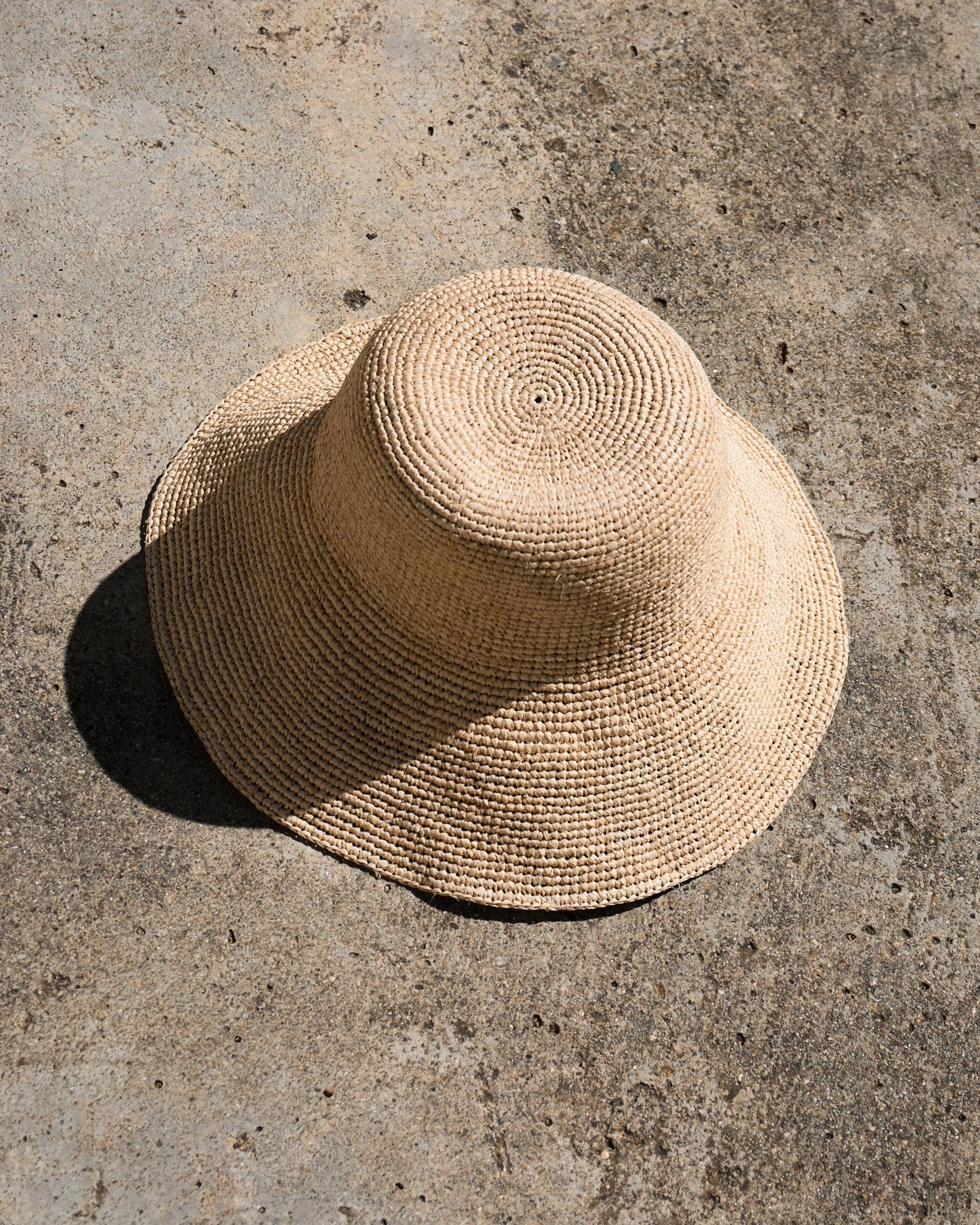 Raffia Sun Hat - Natura