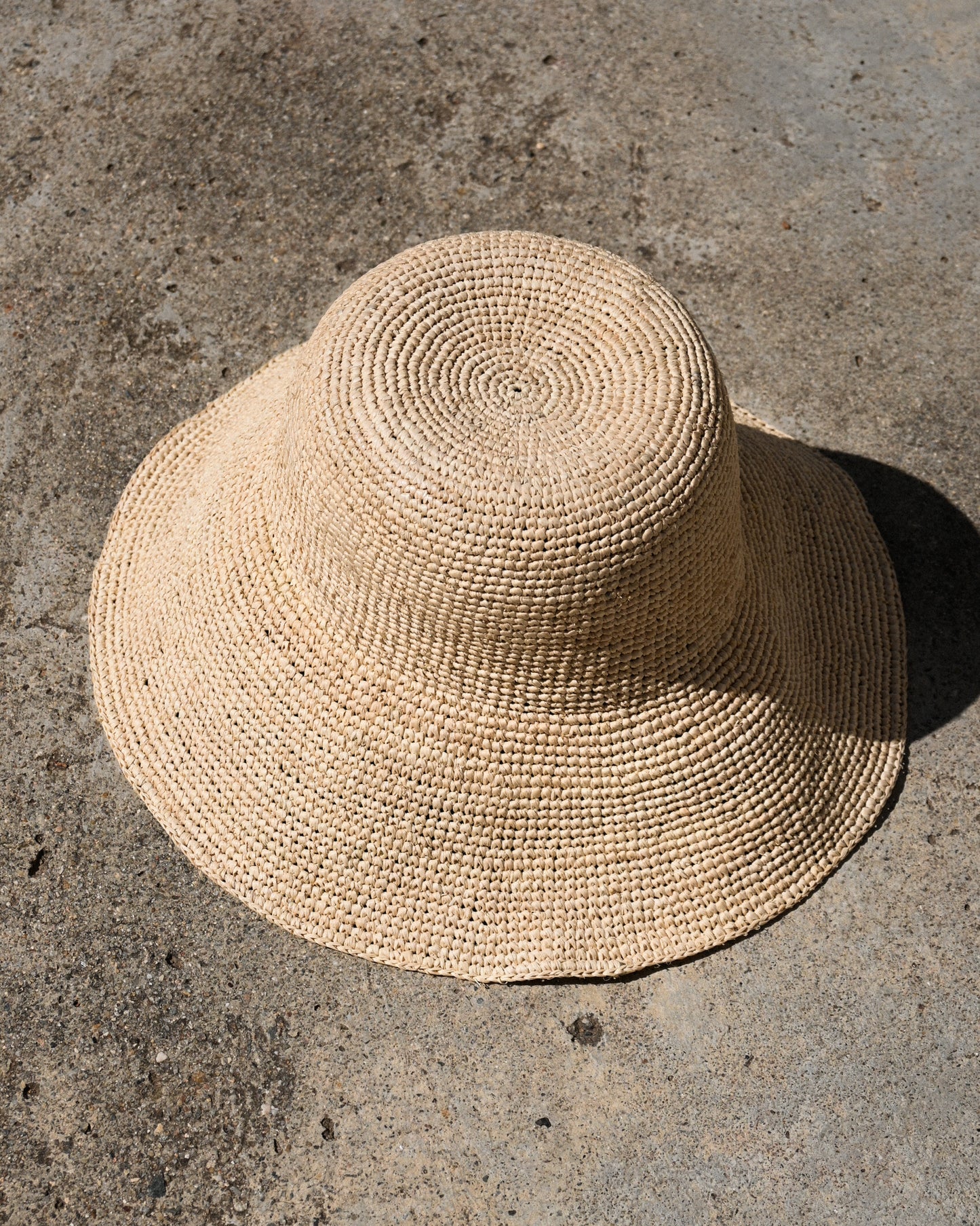 Raffia Sun Hat - Natura