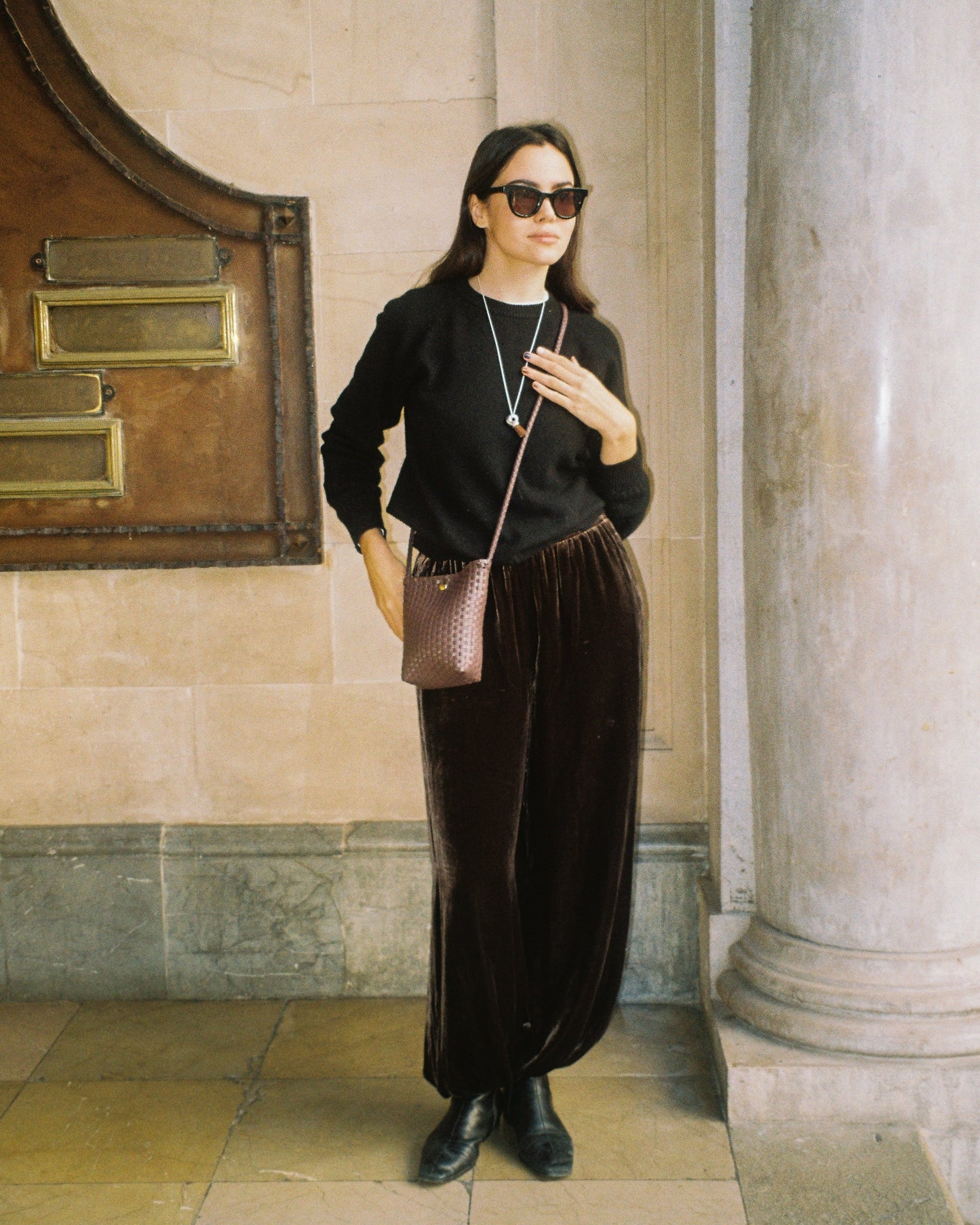 Cross Body Sling - Cioccolato